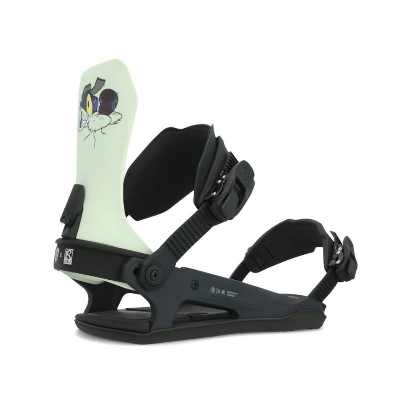 Ride Looney Tunes C-9 Adult Snowboard Bindings 2023